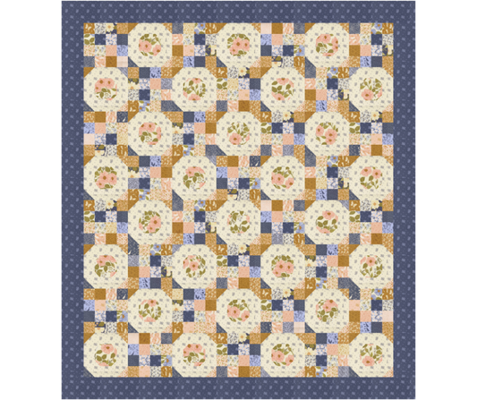 Aurelia Rose Quilt Kit – 50% Deposit Preorder – October 2026 – Wildbriar by Sweetfire Road for Moda
