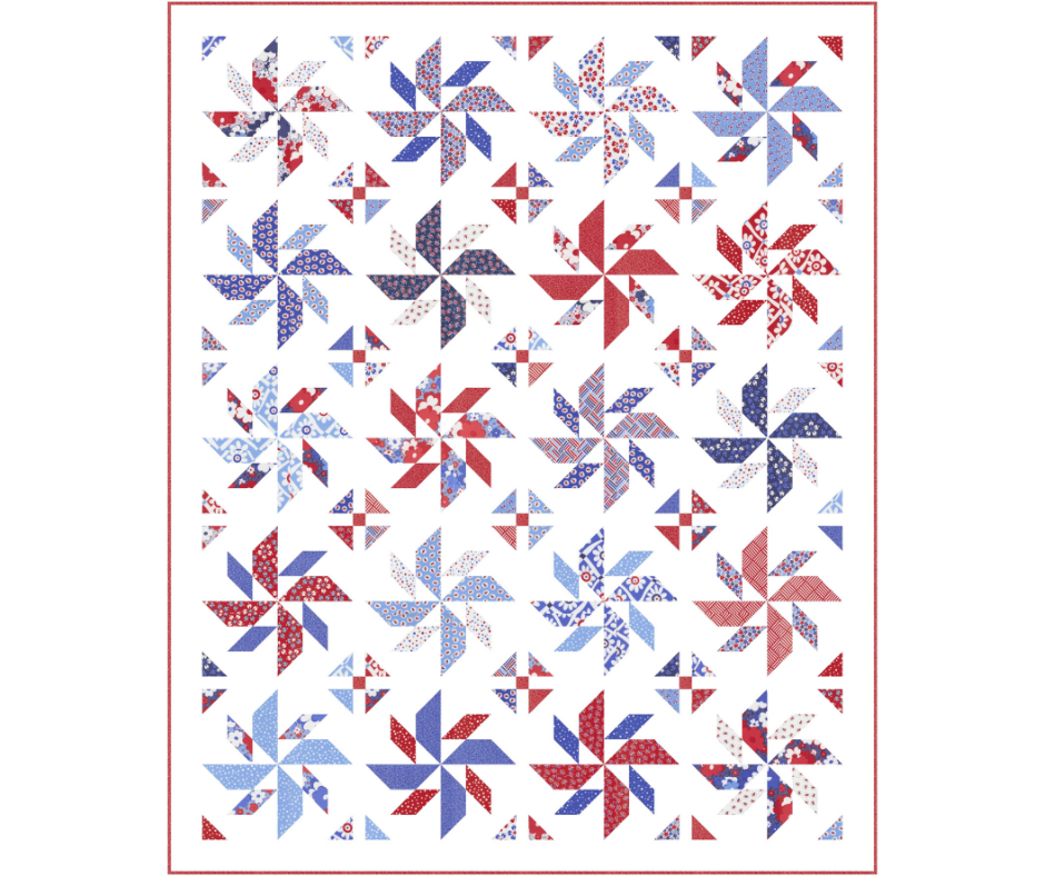 Reels & Twills Quilt Kit – On the Porch by Me & My Sister | 50% Deposit Preorder | October 2026