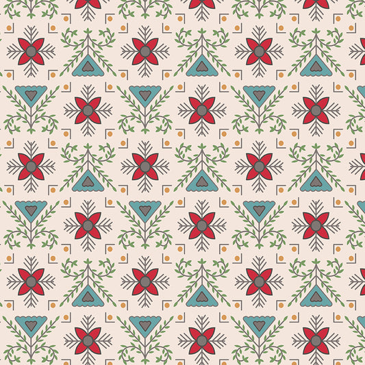 Home Town Holiday 108" Wide Back Damask School – Lori Holt Fabric