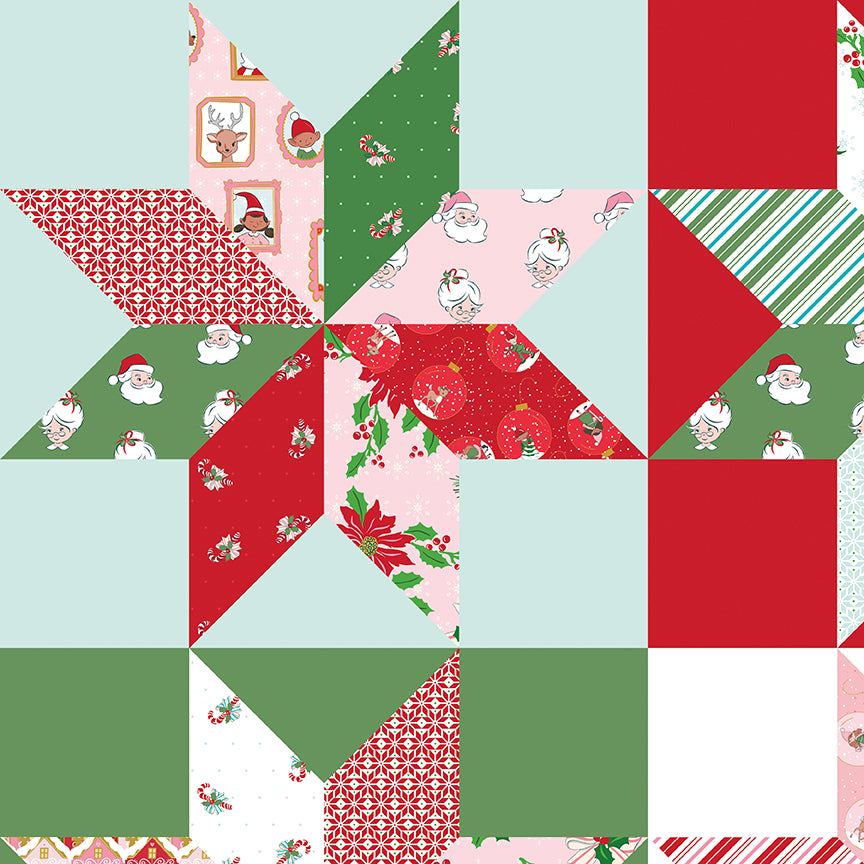 PREORDER Cozy Christmas Picnic King Size Backing Kit – Claus & Co.