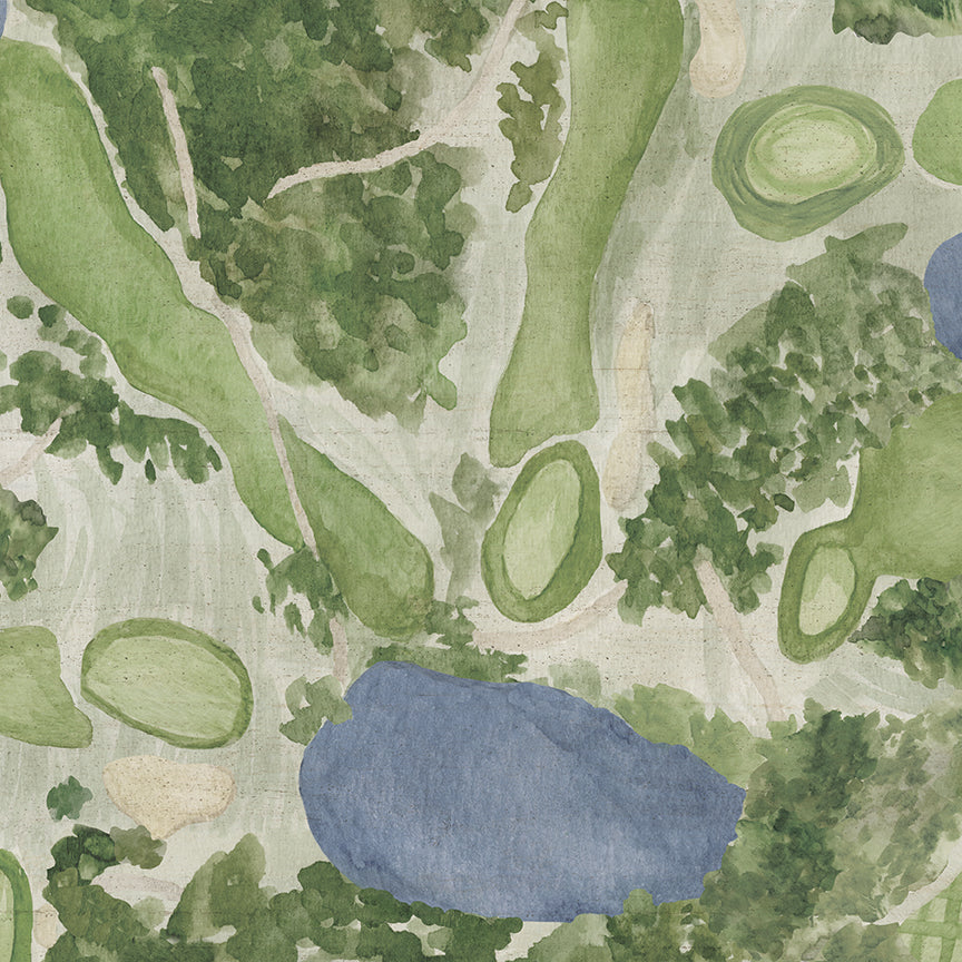 Greens & Fairways Golfing Panel Quilt Backing Set – 50% Deposit Preorder - Tara Reed for Riley Blake Designs