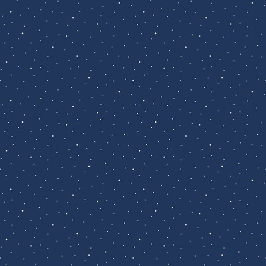 Smokey’s Campground Quilt Backing Set – Dapple Dot Navy 108" Wide Back | 2¼ Yards | 50% Deposit Preorder | May 2027