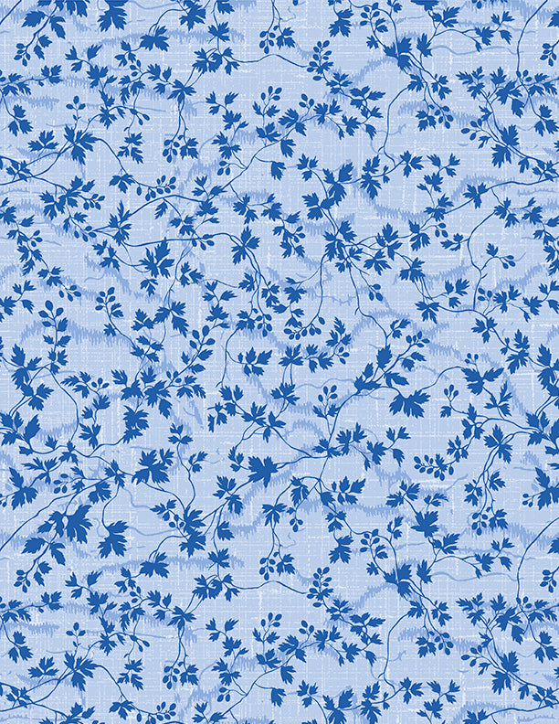 Kaye England Chateau Bleu Leafy Vine Blue – 50% Deposit May 2027 Preorder