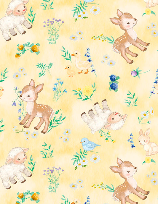 Jennifer Pugh Meadow Friends Throw Backing Set – 50% Deposit February 2027 Preorder