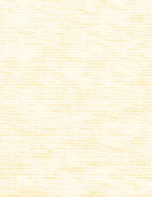 Jennifer Pugh Meadow Friends Linen Texture White/Yellow – 50% Deposit February 2027 Preorder