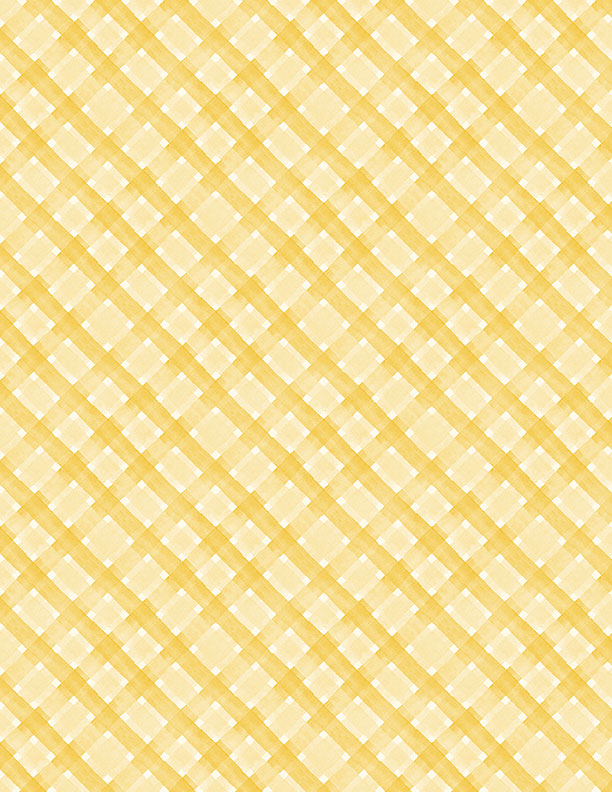 Jennifer Pugh Meadow Friends Gingham Yellow – 50% Deposit February 2027 Preorder