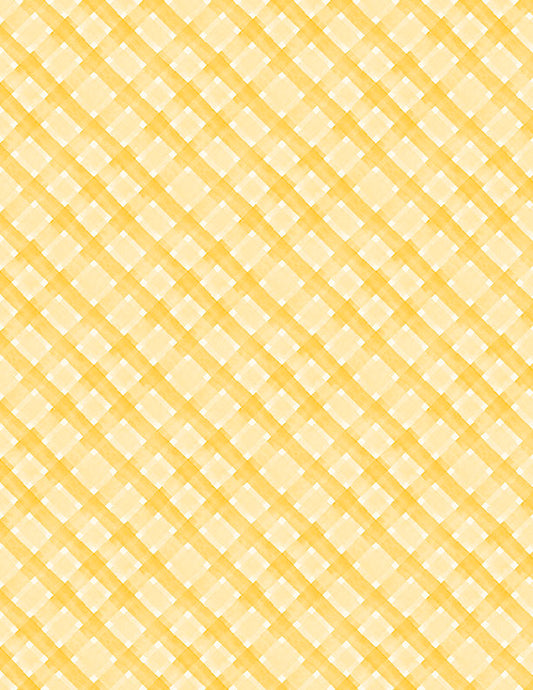 Jennifer Pugh Meadow Friends Gingham Yellow – 50% Deposit February 2027 Preorder