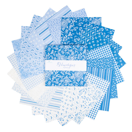 Penelope 10" Stacker – 42 Pieces by My Mind’s Eye | Riley Blake Precut