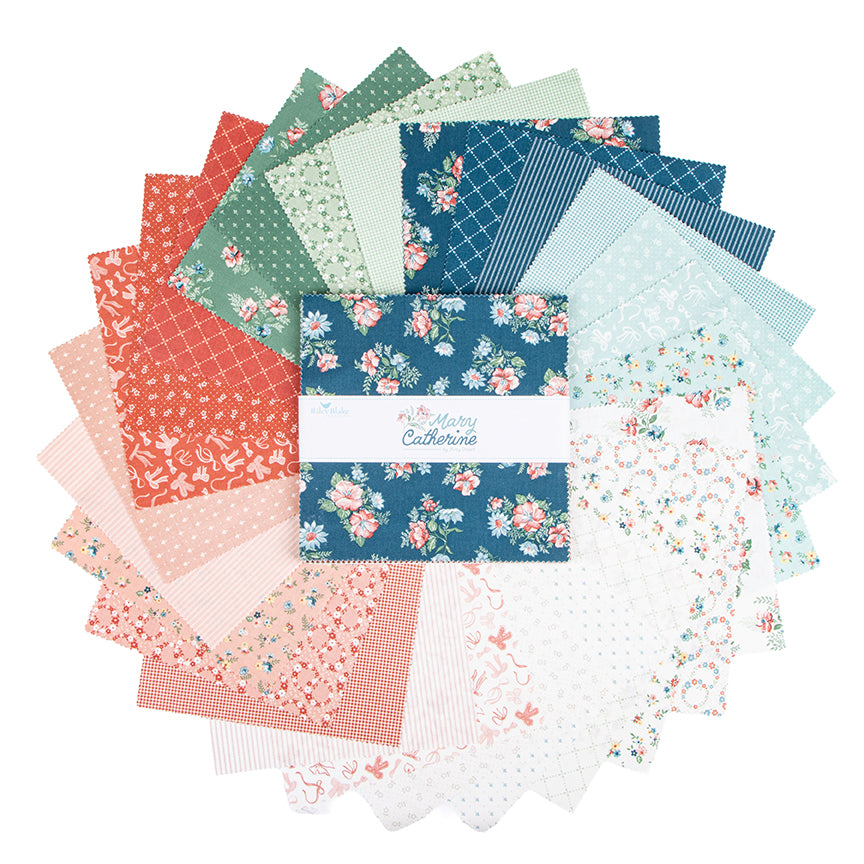 Mary Catherine 10" Stacker – 42 Pieces by Amy Smart | Riley Blake Precut