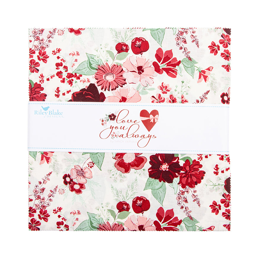 Love You Always 10" Stacker – 42 Piece Precut Bundle