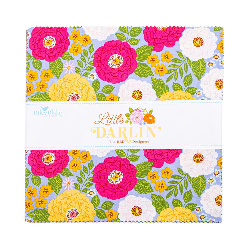 Little Darlin’ 10" Stacker – 42 Precut Squares by The RBD Designers for Riley Blake Designs
