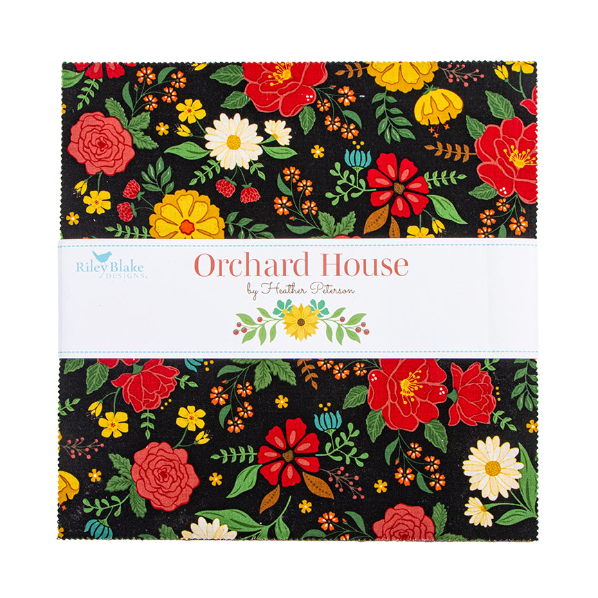 Orchard House 10" Stacker – 42 Pieces – Heather Peterson