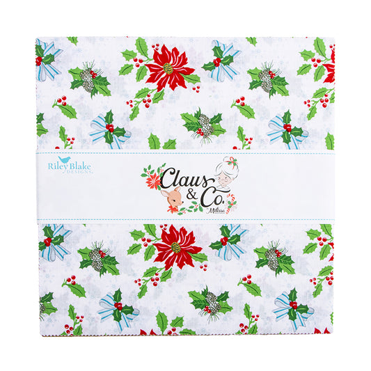Claus & Co. 10” Stacker – 42 Pieces – Melissa Mortenson – Riley Blake Designs – 10-17740-42 – May 2026