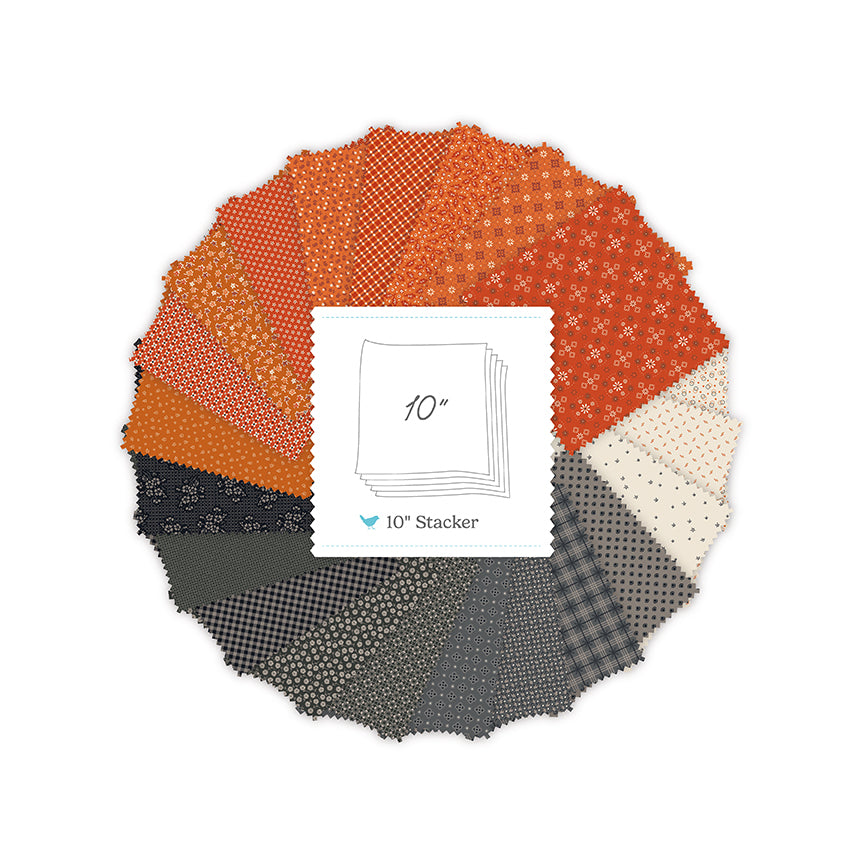 Pumpkin & Licorice 10" Stacker | 50% Deposit Preorder | March 2027 | Lori Holt