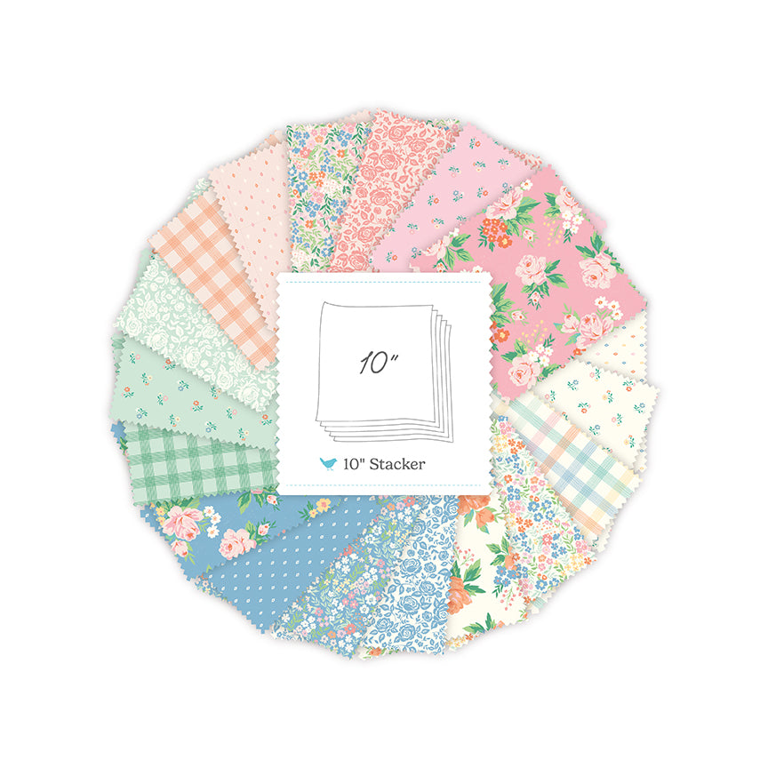 Spring Meadows 10" Stacker – 42 Piece Precut Bundle – 50% Deposit February 2027 Preorder
