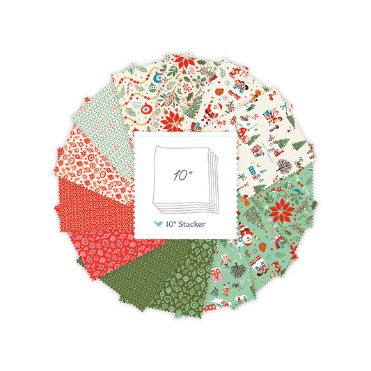 Christmas Cheer 10" Stacker – 42 Pieces | Shawn Wallace | 50% Deposit Preorder | May 2027