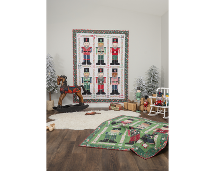 Nutcracker Cover Quilt Kit | Sew A Story by Jennifer Long | October 2026 Preorder