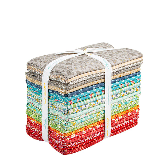 Farmer’s Daughter 1-Yard Bundle – Pewter Colorway | Lori Holt | 21 Yards