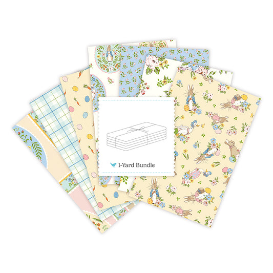 Peter Rabbit™ Spring 1-Yard Bundle Shortbread Colorway – 50% Deposit Preorder – January 2027 Arrival