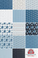 Blue Blooms & Threads 10" Stacker (42 pcs) by Christopher Thompson | Riley Blake Designs