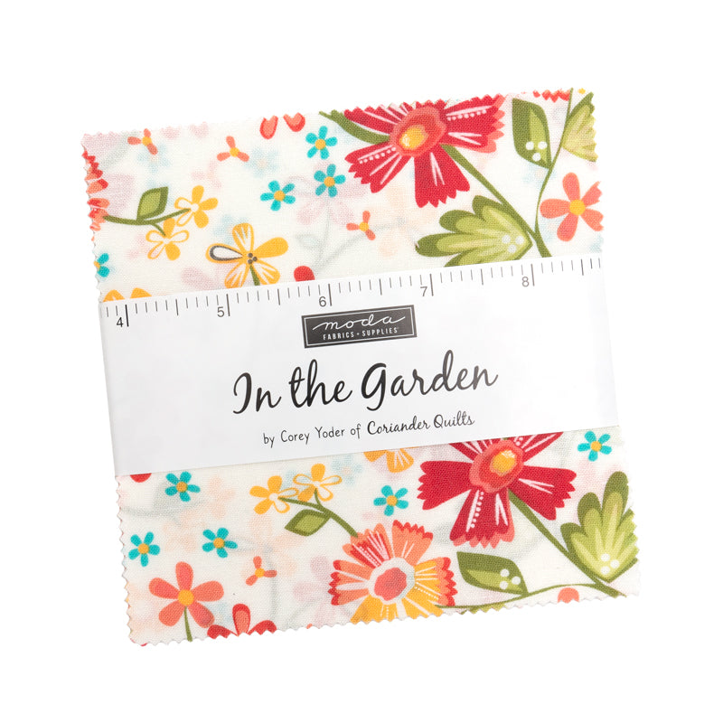 In the Garden Charm Pack – Corey Yoder for Moda Fabrics | 5" Squares | Farmhouse Fabric Shop