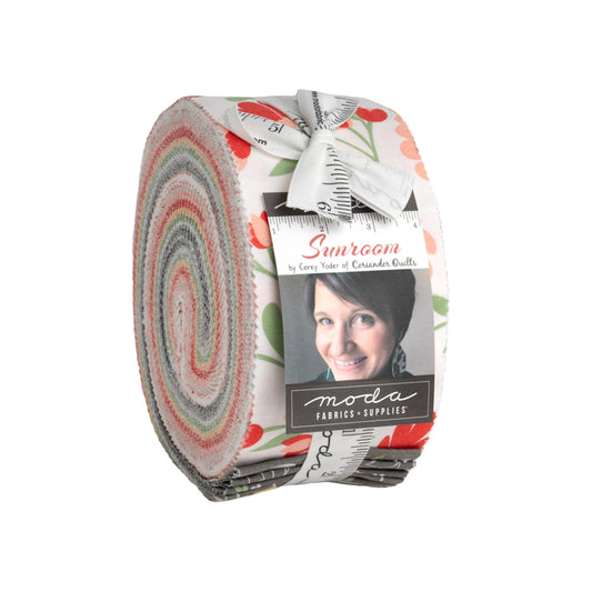 Sunroom Jelly Roll by Corey Yoder for Moda Fabrics | 40 Strips | 50% Deposit Preorder | April 2027