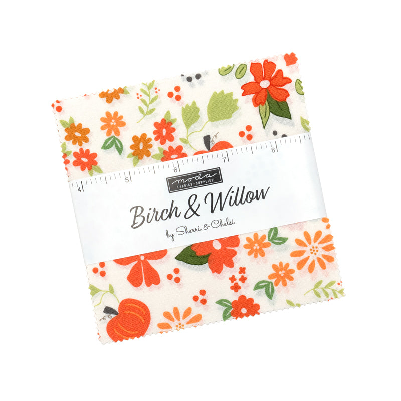 PREORDER – Birch and Willow Charm Pack (42 Squares) – Sherri and Chelsi – 50% Deposit – Ships August 2026