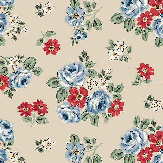 Independence Beige Wide Back Backing Set – 2 1/2 Yards – 108" Wide – Brightly 72" x 96"