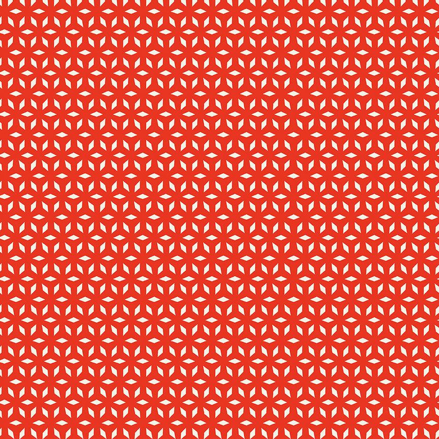 Christmas Present Quilt Coordinating Backing Set – Christmas Cheer Red | 2¼ Yards 108" Wide | 50% Deposit Preorder | May 2027