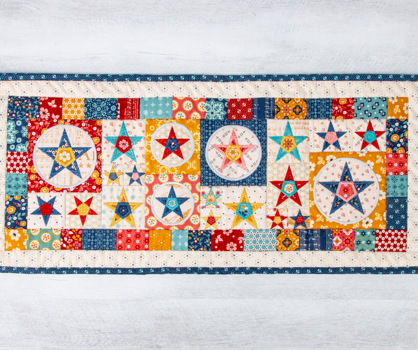 Americana Machine Embroidery Designs – Lori Holt | Bee in my Bonnet