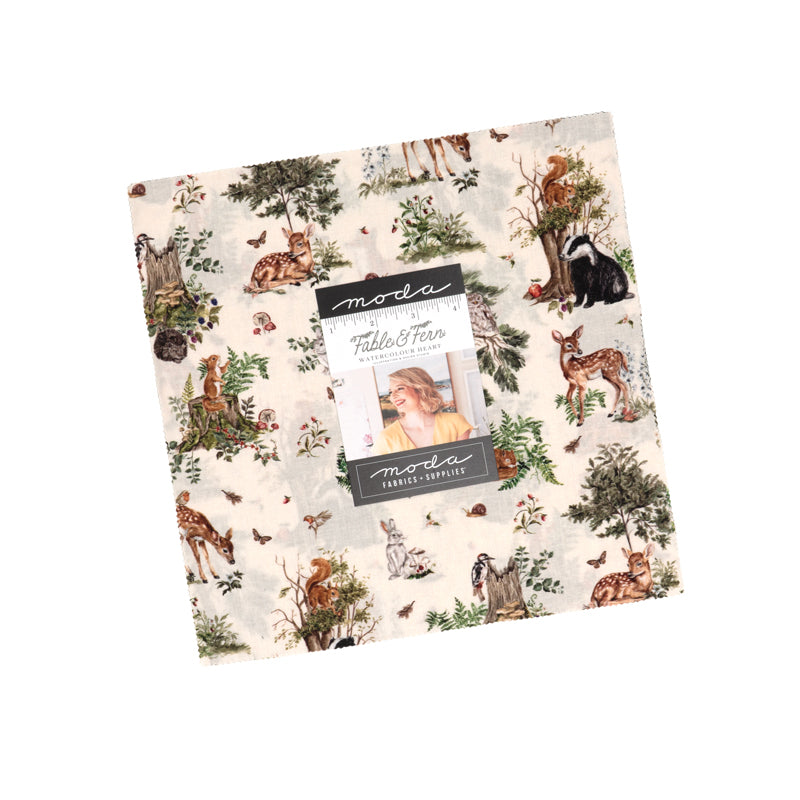 Fable & Fern 10" Stacker (Layer Cake) by Watercolour Heart for Moda | 50% Deposit – October 2026 Preorder