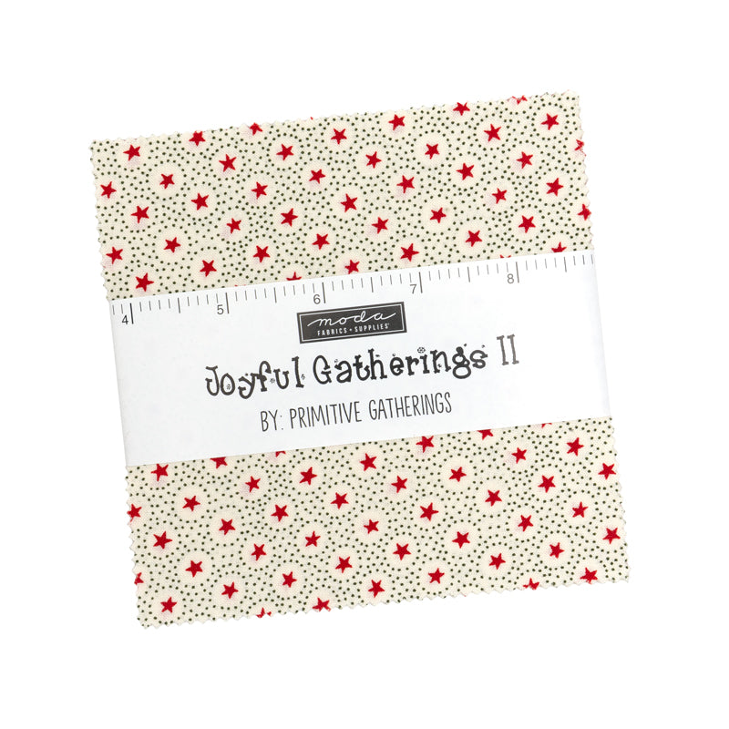 Preorder — Joyful Gatherings II Charm Pack by Primitive Gatherings for Moda — Arriving June 2026