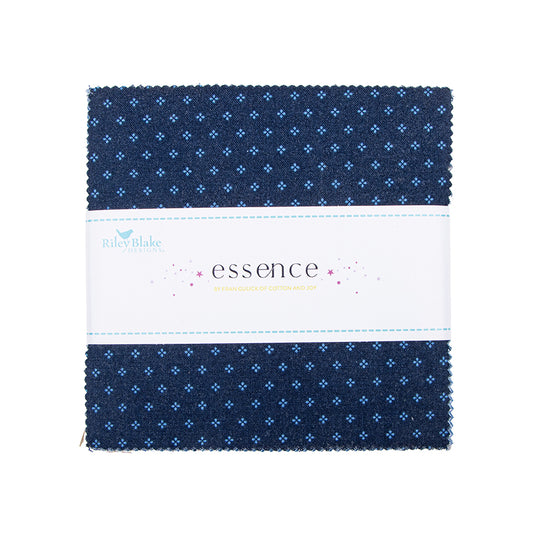 Essence 5" Stacker – 42 Precut 5" Squares by Fran Gulick for Riley Blake Designs