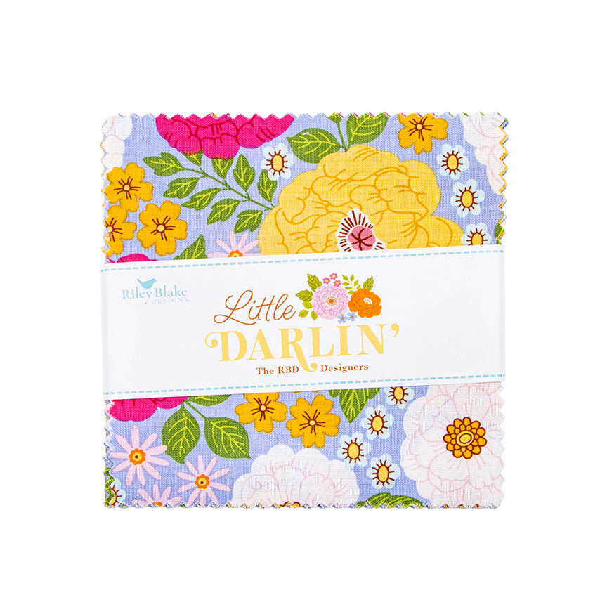 Little Darlin’ 5" Stacker – 42 Precut Squares by The RBD Designers for Riley Blake Designs
