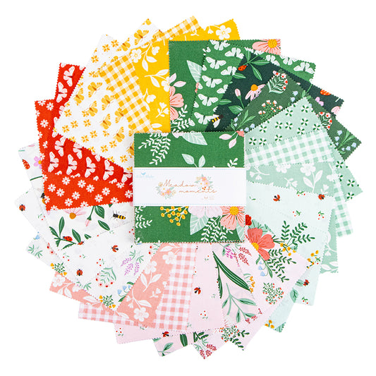 Meadow Moments • 5" Stacker (42 pcs) • Little Forest Atelier • Riley Blake Designs • Preorder February 2026