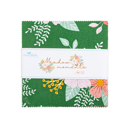 Meadow Moments • 5" Stacker (42 pcs) • Little Forest Atelier • Riley Blake Designs • Preorder February 2026
