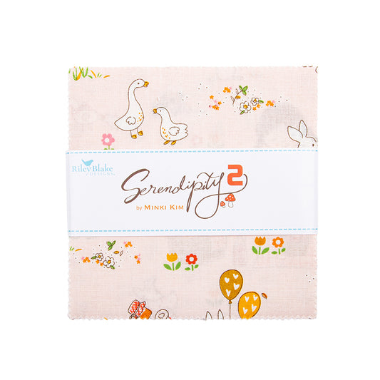 Serendipity 2 – 5” Stacker (42 Pieces) | Minki Kim | Riley Blake Preorder (Feb 2026)