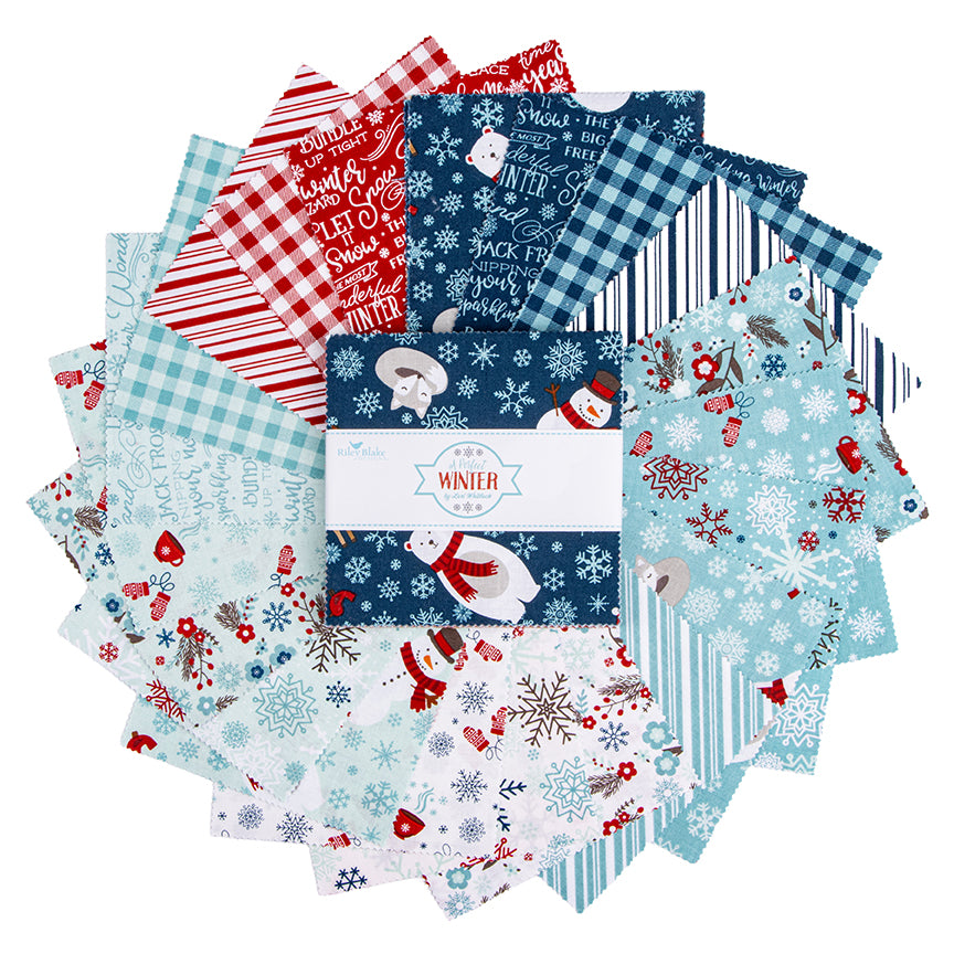 A Perfect Winter 5" Stacker (42 Pieces) by Lori Whitlock – Preorder