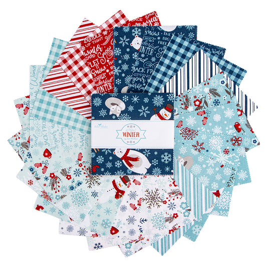 A Perfect Winter 5" Stacker (42 Pieces) by Lori Whitlock – Preorder