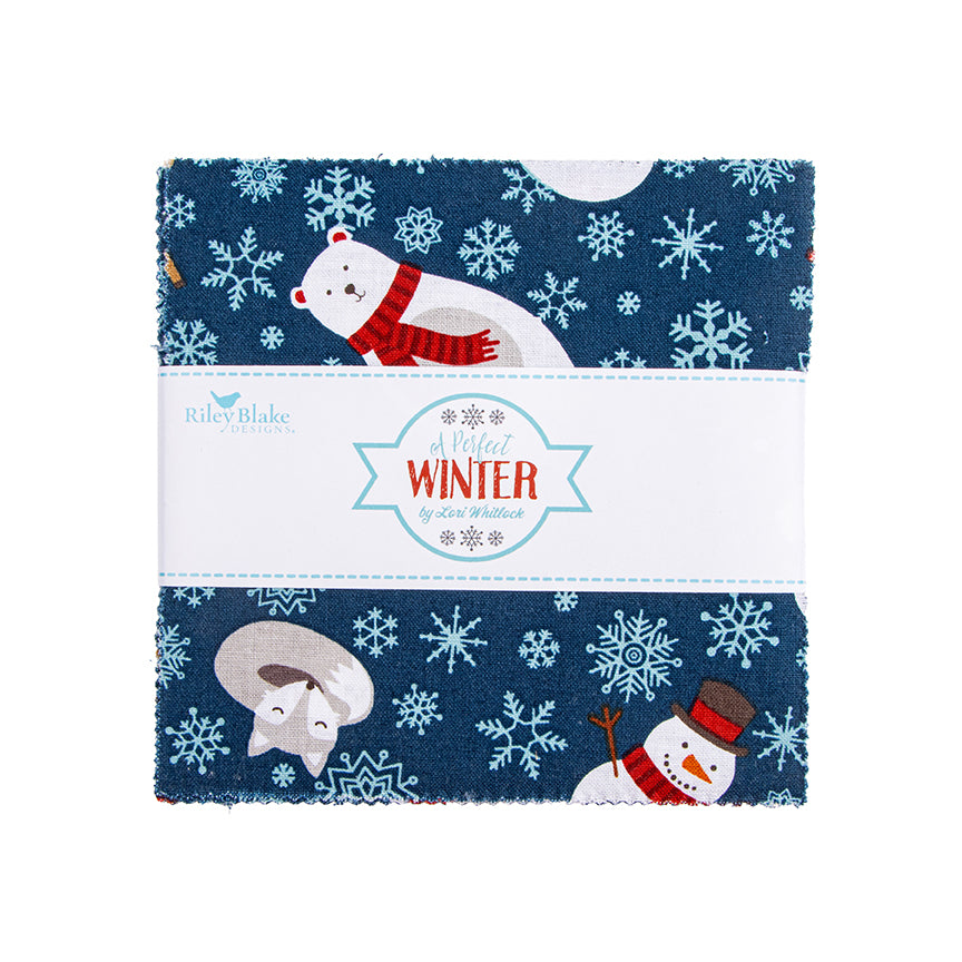 A Perfect Winter 5" Stacker (42 Pieces) by Lori Whitlock – Preorder