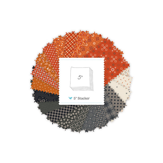 Pumpkin & Licorice 5" Stacker | 50% Deposit Preorder | March 2027 | Lori Holt