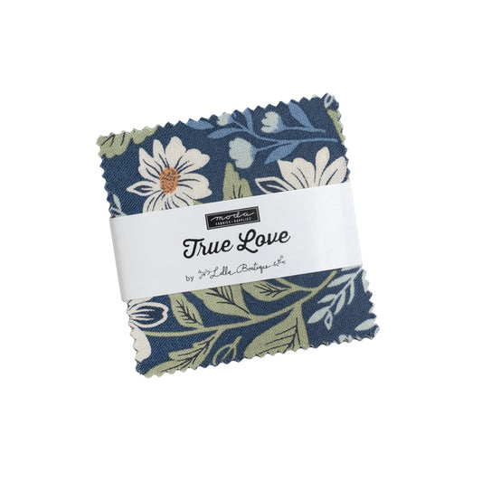 Preorder — True Love Mini Charm Pack by Lella Boutique (42 2.5″ Squares) — Arriving May 2026