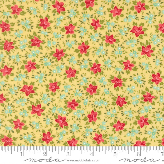 Bloomsberry 55353 12 – Petite Floral Yellow | Camille Roskelley | Moda Fabrics | Yardage