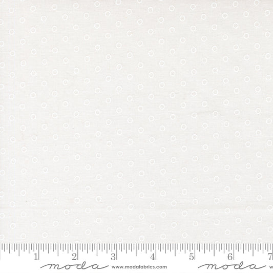 Bloomsberry 55356 11 – White Dot | Camille Roskelley | Moda Fabrics | Yardage