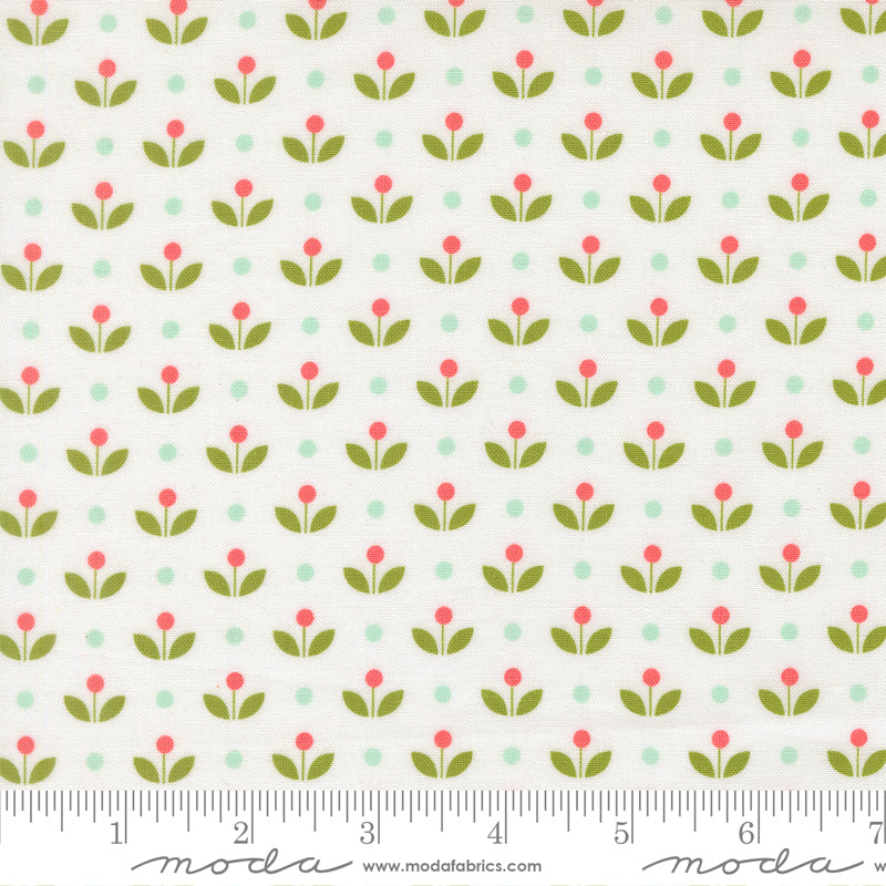 Bloomsberry 55357 11 – Sweet Sprigs Ivory | Camille Roskelley | Moda Fabrics | Yardage