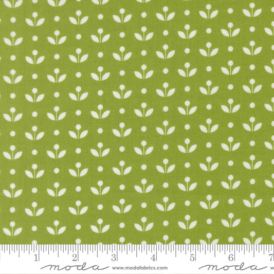 Bloomsberry 55357 14 – Sweet Sprigs Green | Camille Roskelley | Moda Fabrics | Yardage