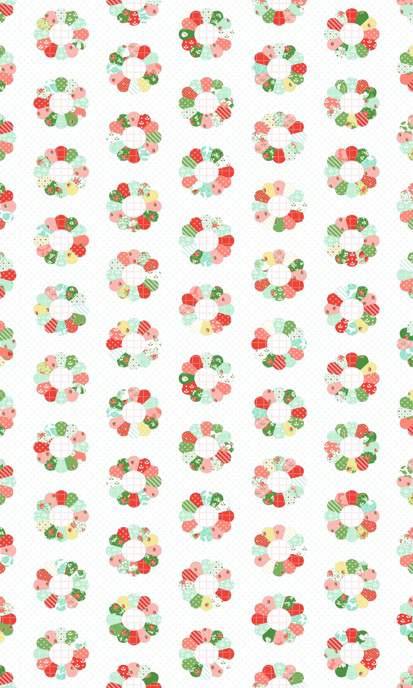 Bloomsberry Cheater Multi 55359 11 – Dresden Patchwork | Camille Roskelley | Moda Fabrics | Yardage
