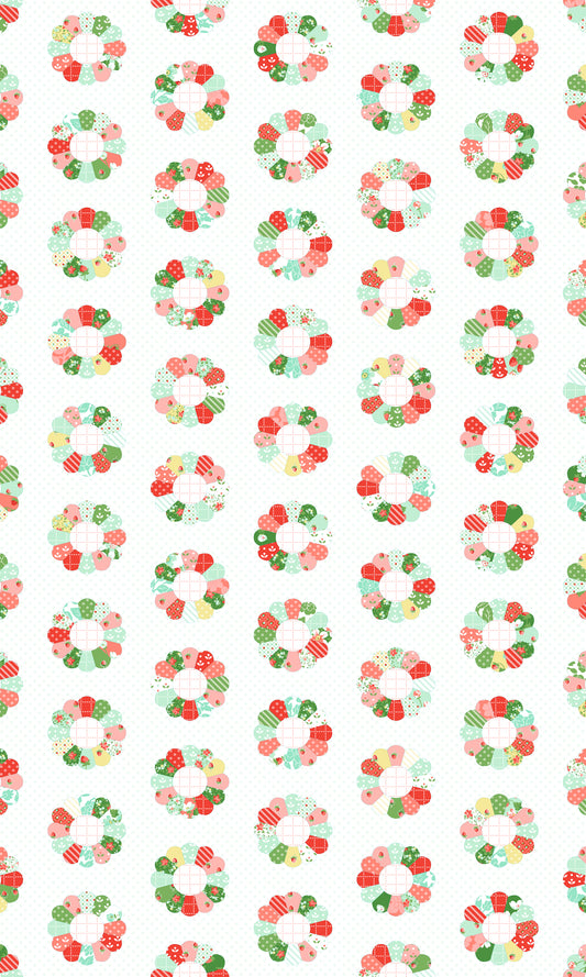 Bloomsberry Cheater Multi 55359 11 – Dresden Patchwork | Camille Roskelley | Moda Fabrics | Yardage