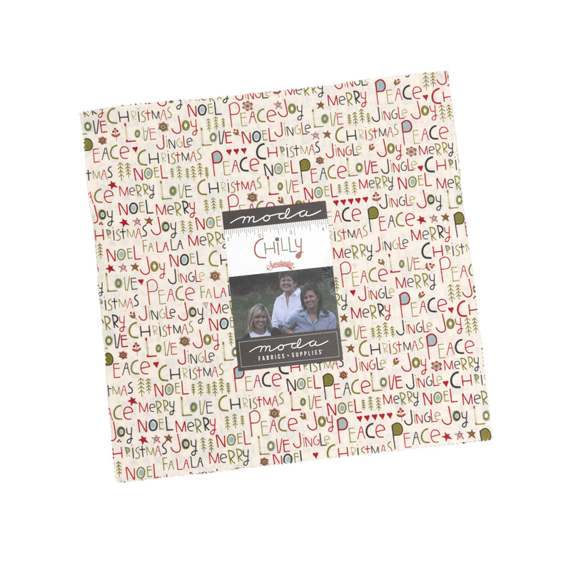 Preorder — Chilly Charm Pack by Sweetwater for Moda — 42pc 5" Squares — Arriving June 2026