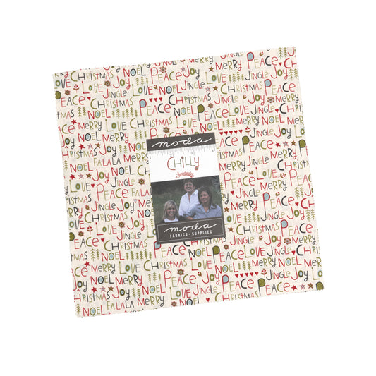 Preorder — Chilly Charm Pack by Sweetwater for Moda — 42pc 5" Squares — Arriving June 2026